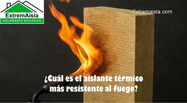 Cuál es el aislante térmico más resistente al fuego?