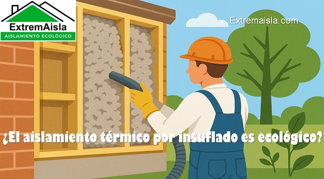 el aislamiento térmico por insuflado es ecológico