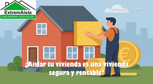 Aislar tu vivienda es una inversión segura y rentable