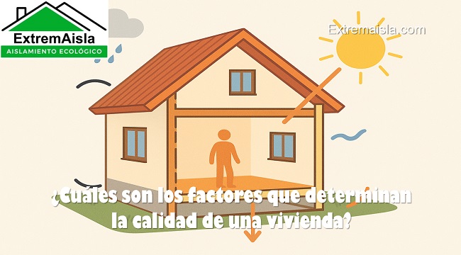 Cuáles son los factores que determinan la calidad del aislamiento de una vivienda