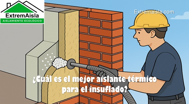cuál es el mejor aislante térmico para el insuflado