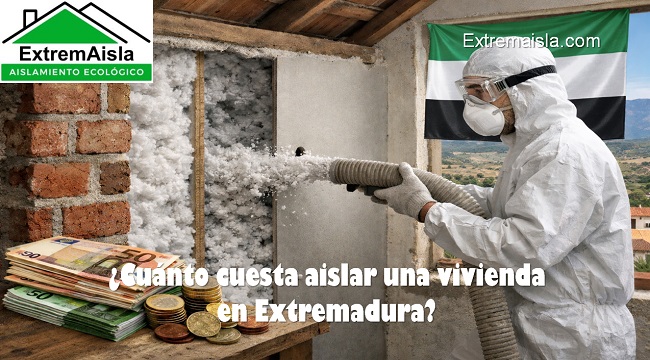 cuánto cuesta aislar una vivienda en Extremadura