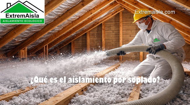 qué es el aislamiento por soplado